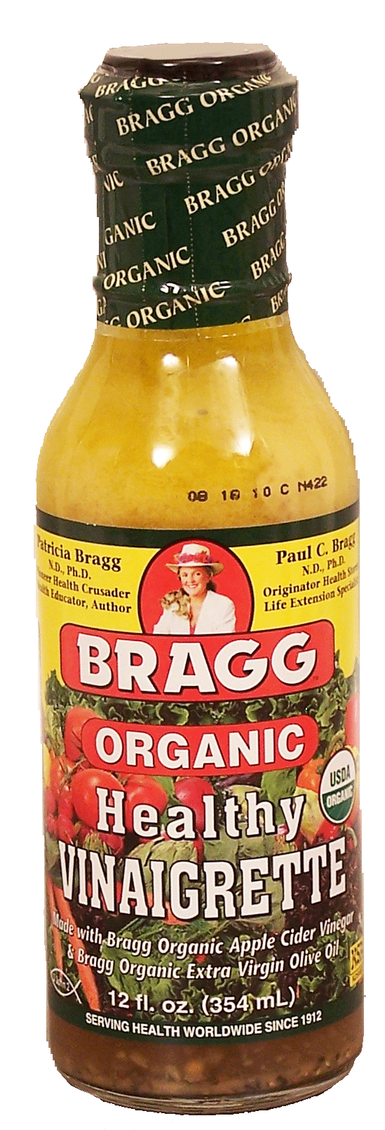 Bragg Organic vinaigrette made with bragg organic apple cider vinegar & bragg organic extra virgin olive oil Full-Size Picture